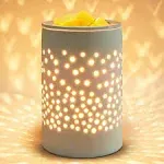 Ceramic Electric Wax Melt Warmer Candle Waxing Warmer Burner Melt Wax Cube 