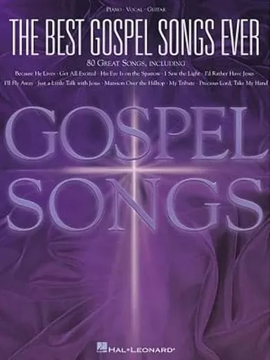 The Best Gospel Songs Ever Piano, Vocal and Guitar Chords