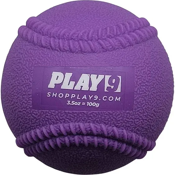 SHOP PLAY 9 | Plyoball Weighted Ball Baseball Set (with Seams) for Pitching and Velocity Training