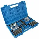 12pcs Bearing Separator Puller Set Heavy Duty 5 Ton Capacity 2&#034; and 3&#034; Bearin...