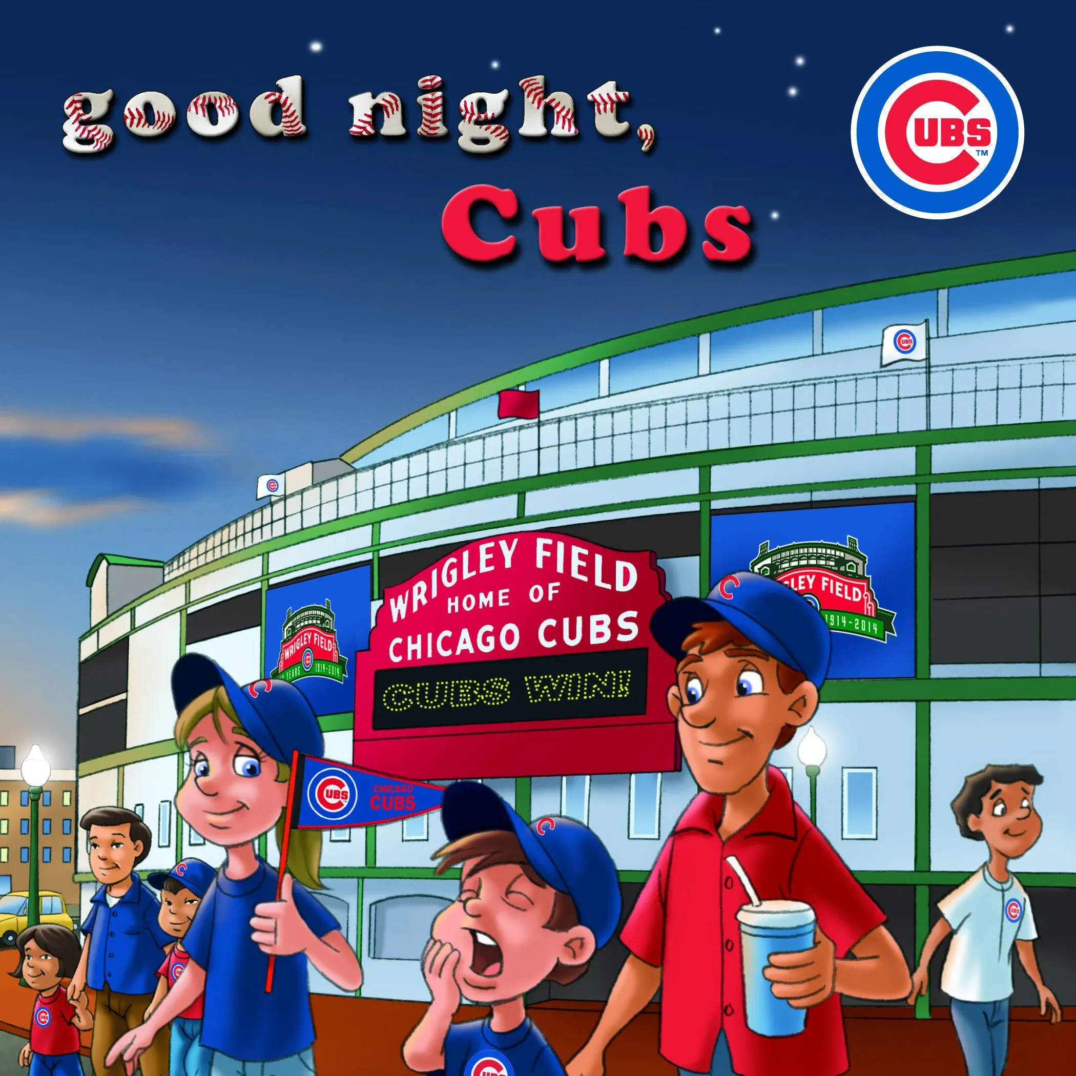 Good Night Cubs-Board [Book]