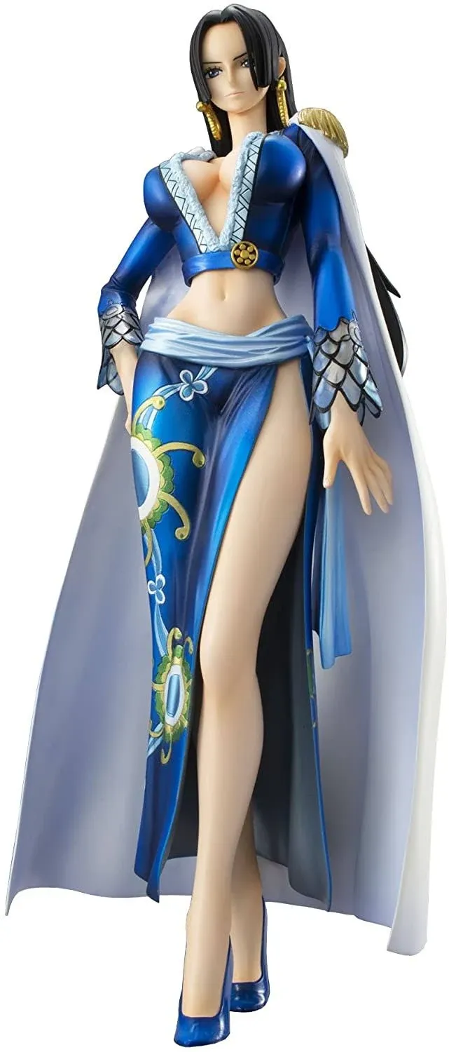 Megahouse Blue Version One Piece Portrait of Pirates Boa Hancock PVC Figure