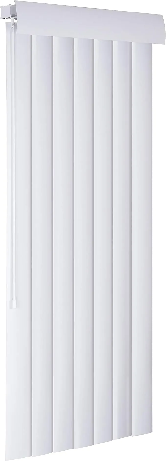 LOTUS & WINDOWARE Smooth Curved Vertical, 66 by 84-Inch, White