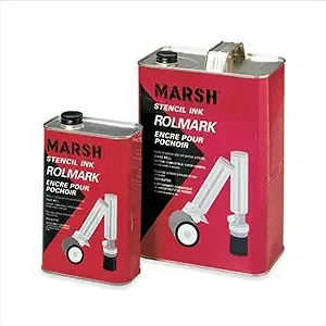 Rolmark Gallon of Black Ink