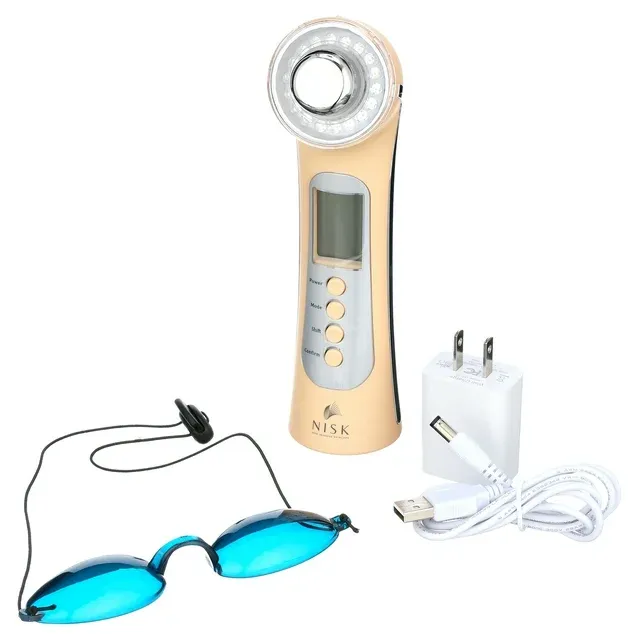 MiSMON High Frequency Facial Machines, 4 in 1 Facial Massager Micro-current Light Therapy Device for Face