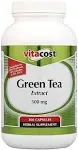 Vitacost Green Tea Extract  Standardized  500 mg  300 Capsules 3/25