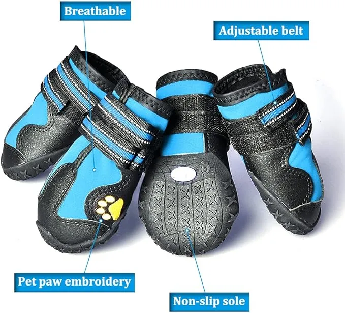 CovertSafe& Dog Boots for Dogs Non-Slip, Waterproof Dog Booties for Outdoor, Dog ...