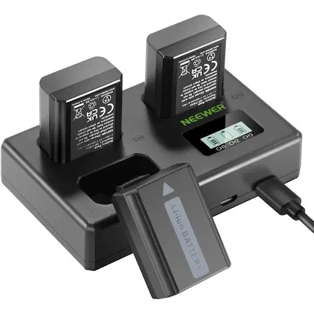 Neewer NP-FW50 Replacement Battery and Charger Set