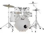 Pearl Export Standard 5-Piece Drum Set with Hardware Pure White