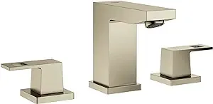 8-in. Widespread 2-Handle S-Size Bathroom Faucet 1.2 Gpm, Brushed Nickel