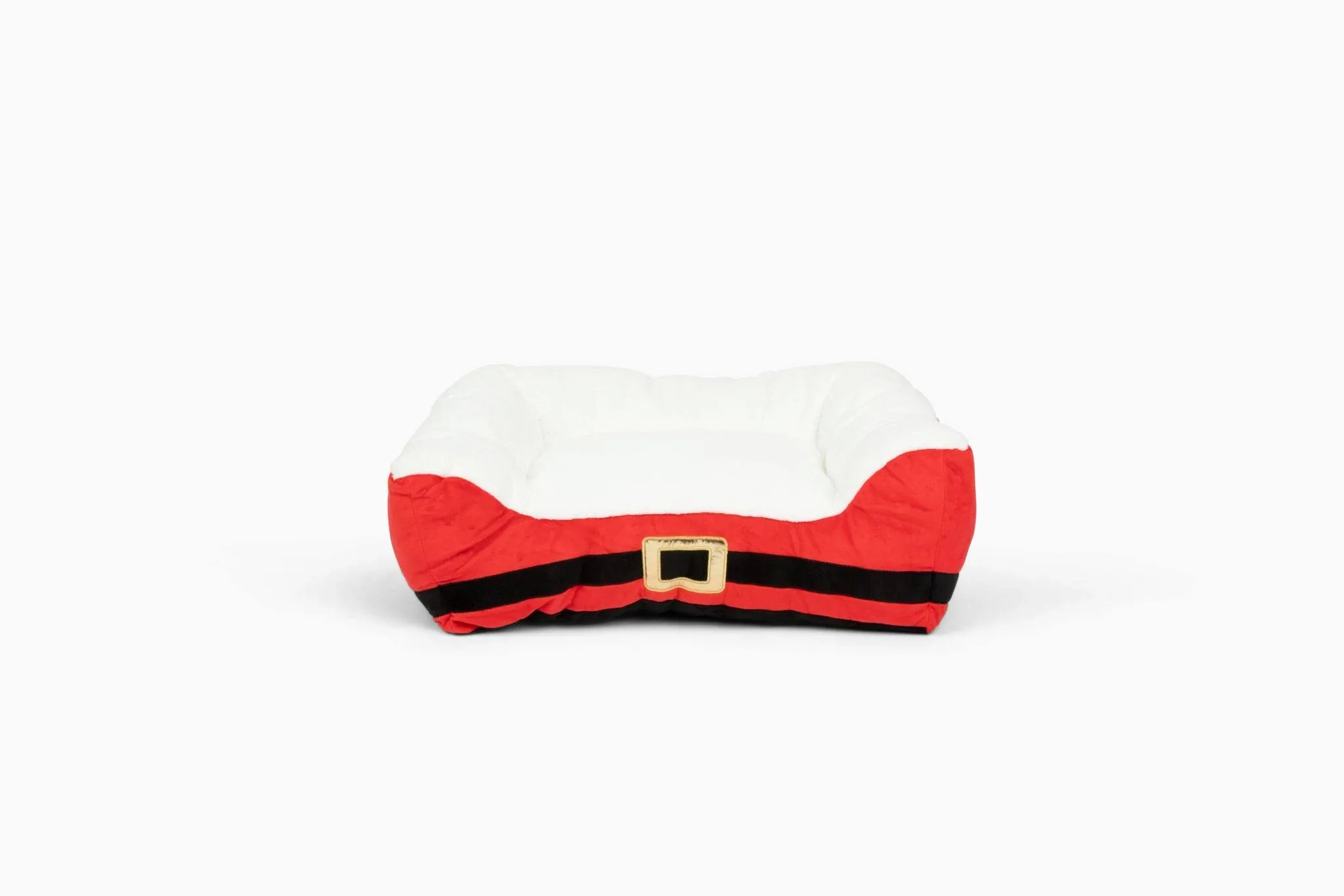 Midlee Santa's Belt Christmas Dog Bed