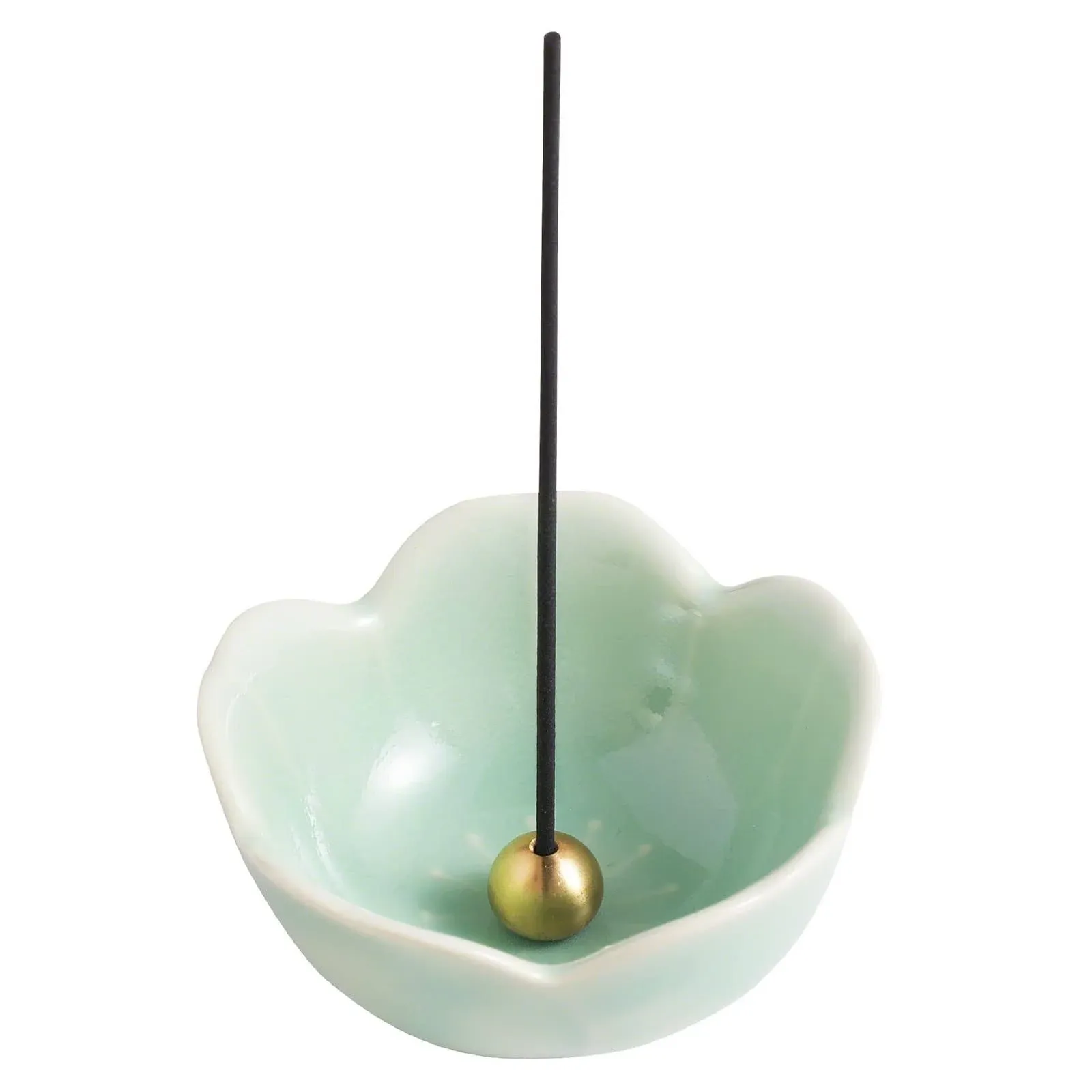 Turquoise Mini Sakura Flower Incense Holder