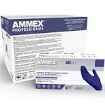 AMMEX Indigo Nitrile Disposable Exam/Medical Glove 3 Mil Latex-Free Case of 1000