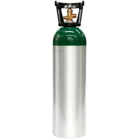 Varies New 60 Cu ft Aluminum Oxygen Cylinder with CGA540 Valve