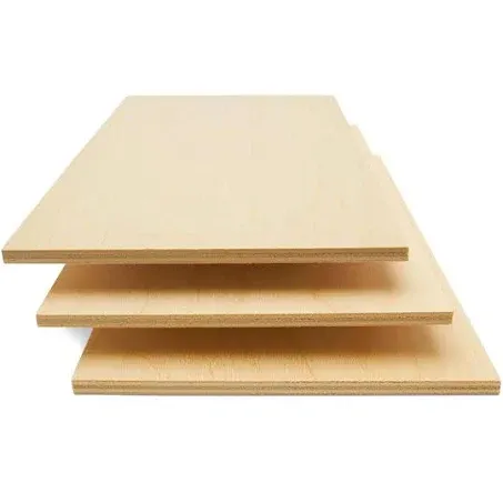 Baltic Birch Plywood, 9 x 12 x 1/4 Inch - 6 mm Craft Wood, Box of 8 B/BB Grade Baltic Birch Sheets, Perfect for Laser, CNC Cutting and Wood Burning, by Woodpeckers