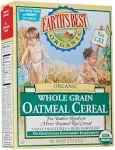 Earth's Best Organic Baby Food, Organic Whole Grain Oatmeal Baby Cereal, Non-GMO, Easily Digestible and Iron Fortified Baby Food, 8 oz Box (Pack of 12)