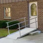 Silver Spring SSGHR-04 Wheelchair Access Ramp w/Handrails