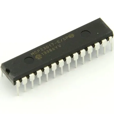 MCP23017 i2c 16x input/output expander