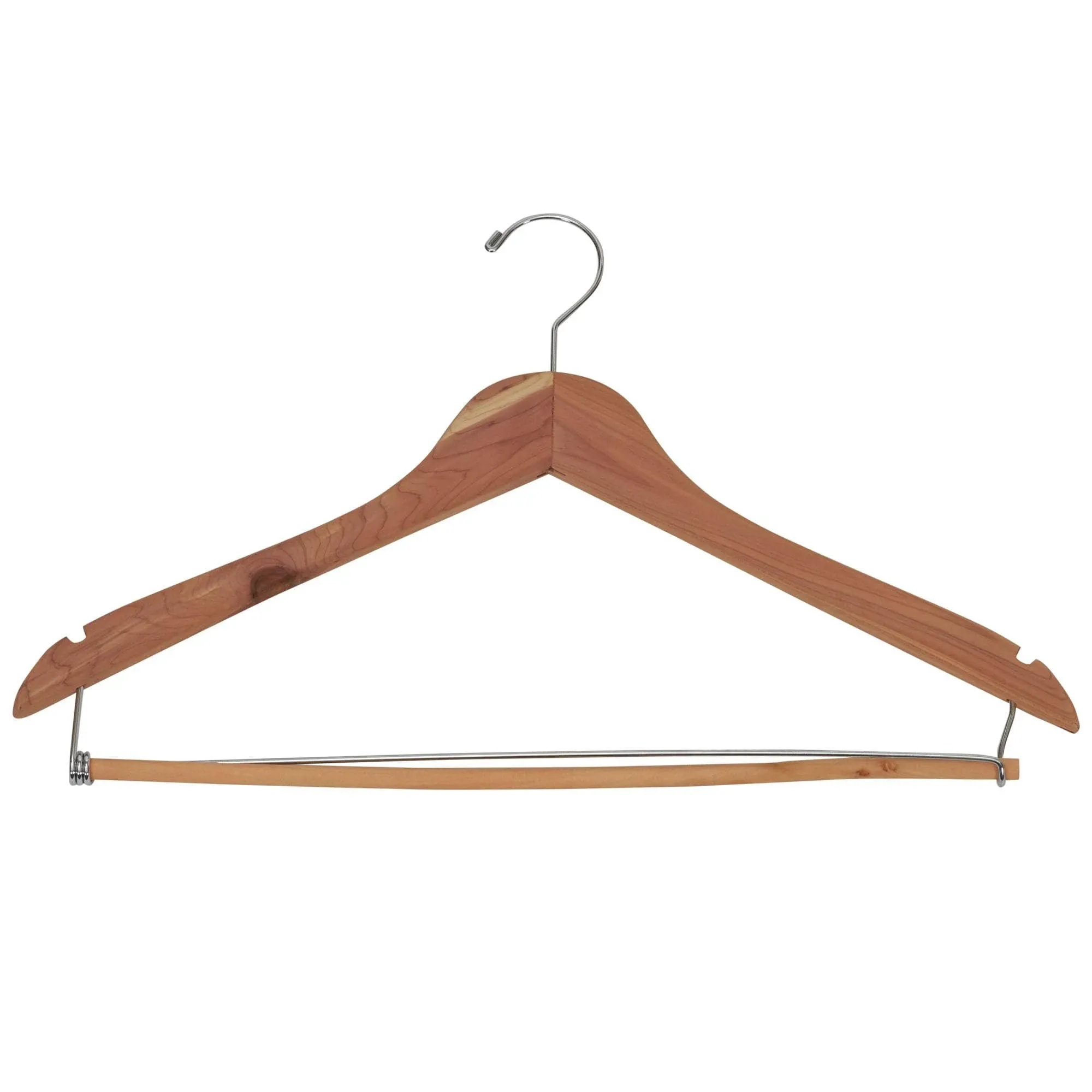 Household Essentials® Cedar Fresh™ Hanger With Locking Trouser Bar | Staples