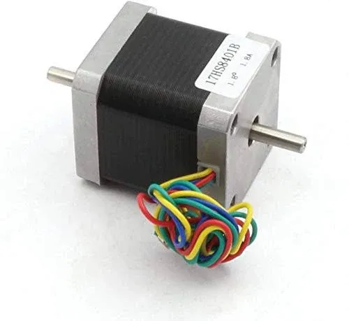 CNCTOPBAOS Nema17 Stepper Motor 78oz.in 48mm Length 1.8A Dual Shaft for 3D Printer/Milling/CNC Router Machine 17HS8401B