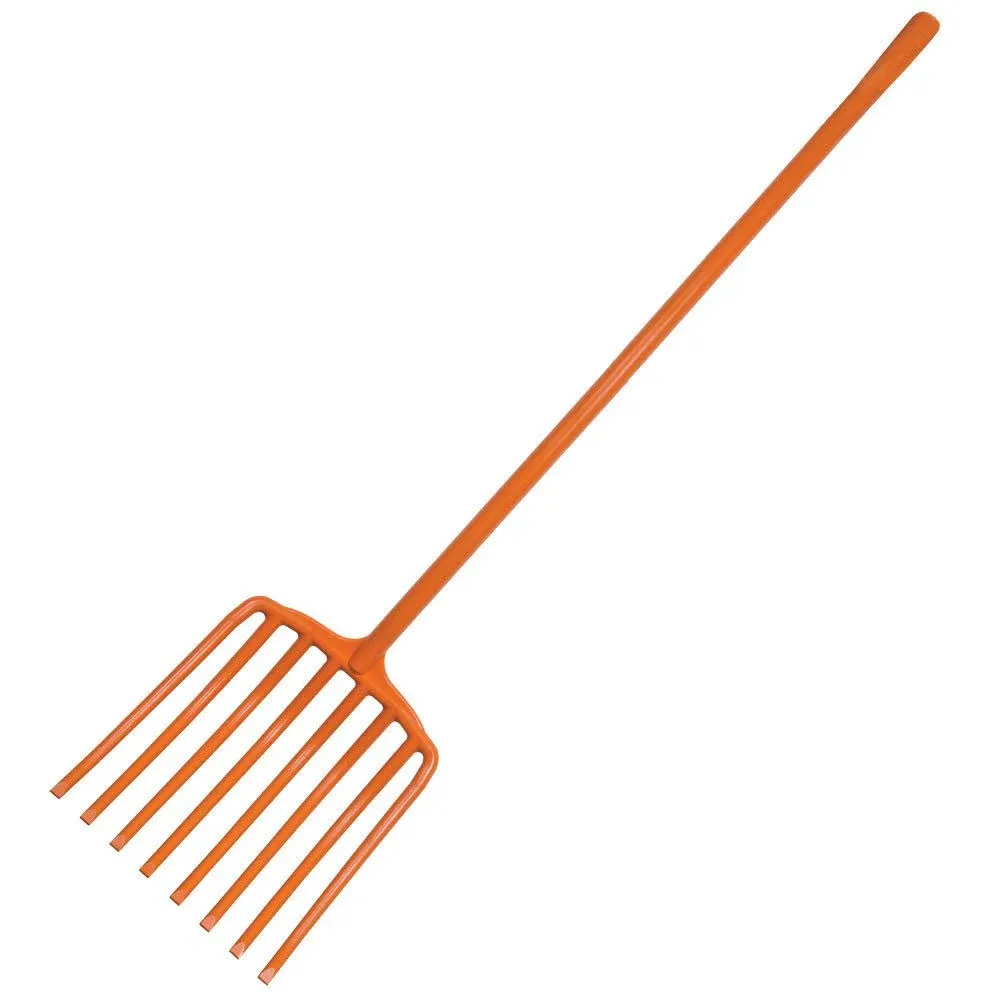 A.M. Leonard All Poly Scoop Fork, 8 Tine, 63 Inches Long