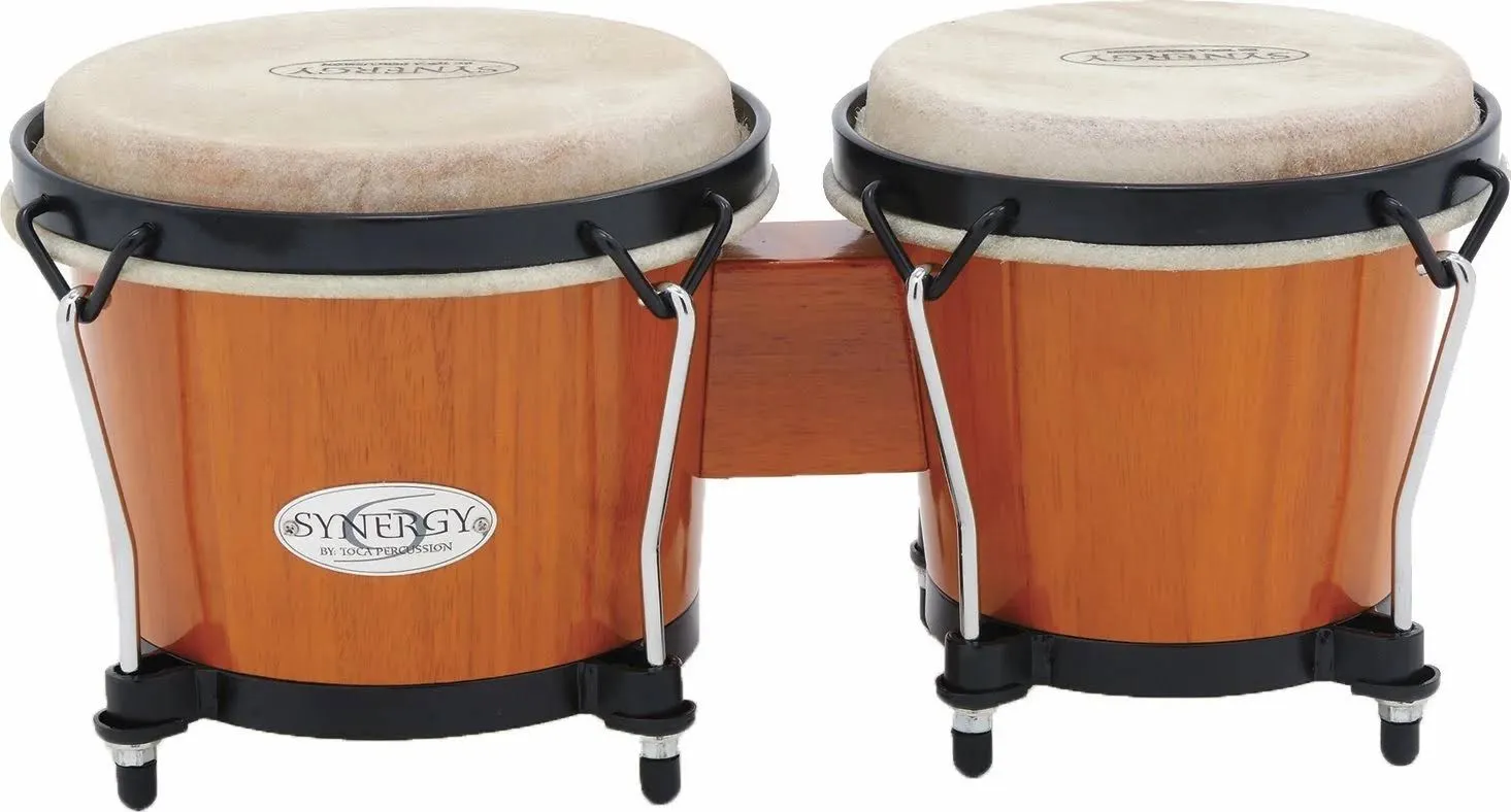 Toca Synergy Series Bongo Set Amber (Amber)