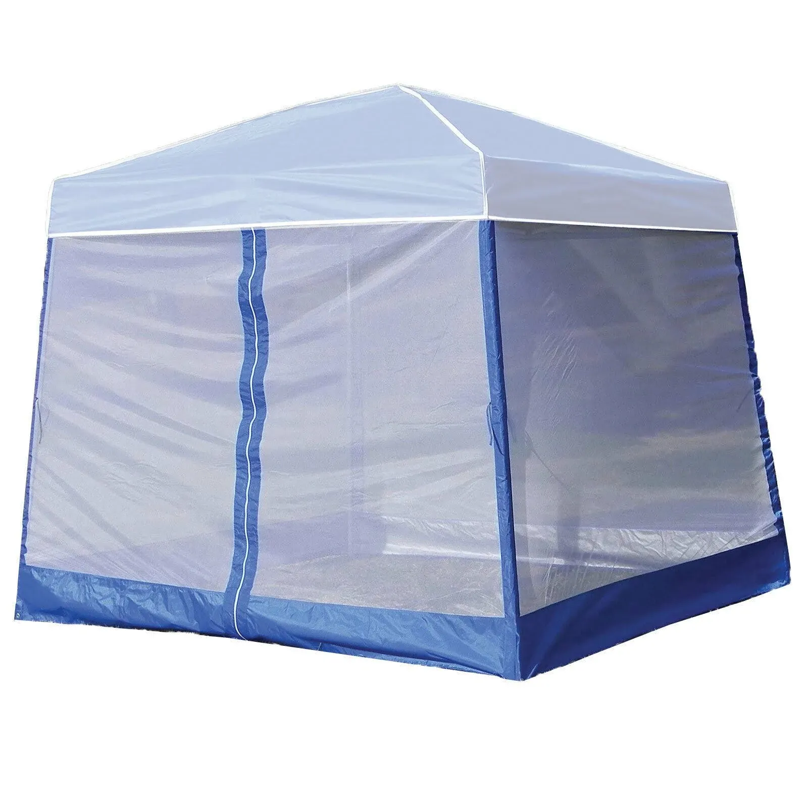 Z-Shade 10' Horizon Angled Leg Screen Shelter Attachment, Blue (Attachment Only)