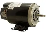 US Motors EZBN37 1 HP, 2 Speed, Thru Bolt Pool/Spa Electric Motor