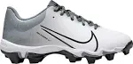 Nike Kids' Hyperdiamond 4 Keystone Softball Cleats, Size 6, Grey/Black