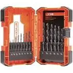 beyond by BLACK+DECKER Drill Bit Set, 14-Piece (BDA14BODDAEV)