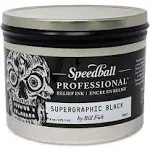 Professional Relief Ink, Supergraphic Black, 16 Ounce Can