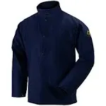 Black Stallion FN9-30C TruGuard 200 FR Cotton Welding Jacket Navy Small