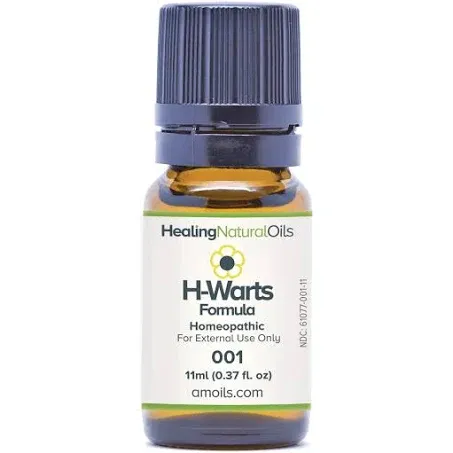 Healing Natural Oils H-Warts-Formula. The Original Fast Acting, All Natural Solution