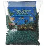 Pure Water Pebbles Aquarium Gravel, 2-Pound, Emerald Green