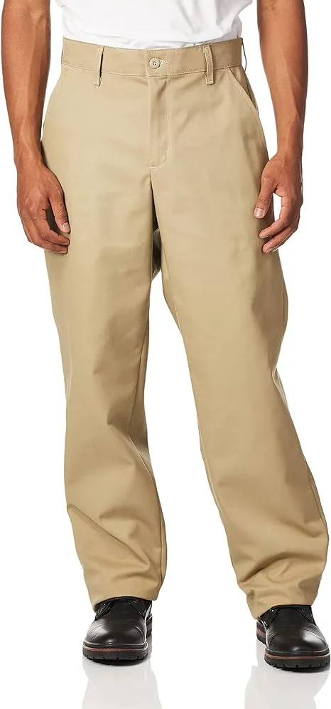 Red Kap Men's Stain Resistant, Flat Front Work Pants