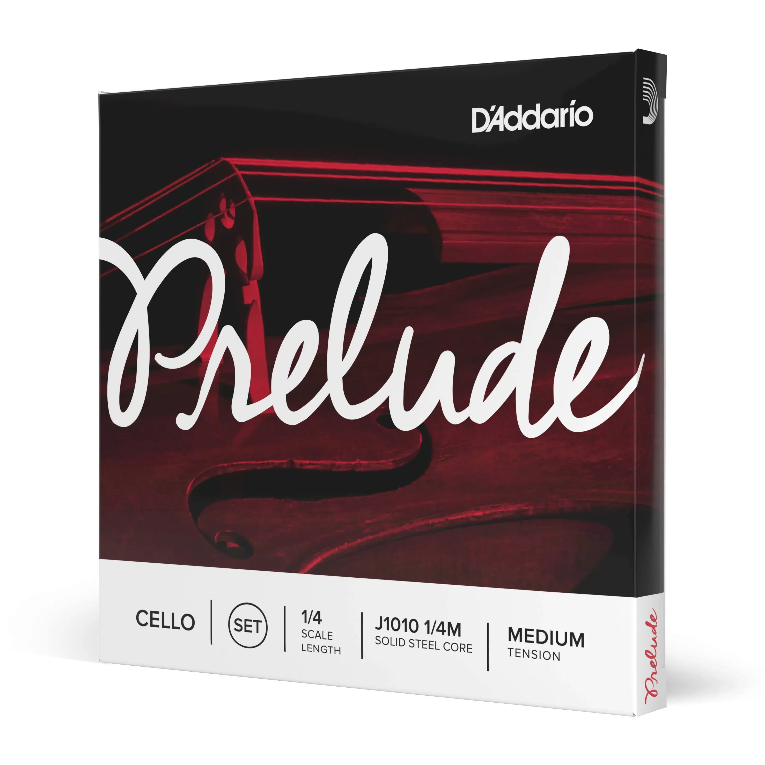 D'Addario J1010 Prelude 1/4 Cello String Set (Medium)