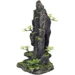 Aquarium Ornament - Mountain View Stone Tree Rock Cave Large Fish Tank Decoratio