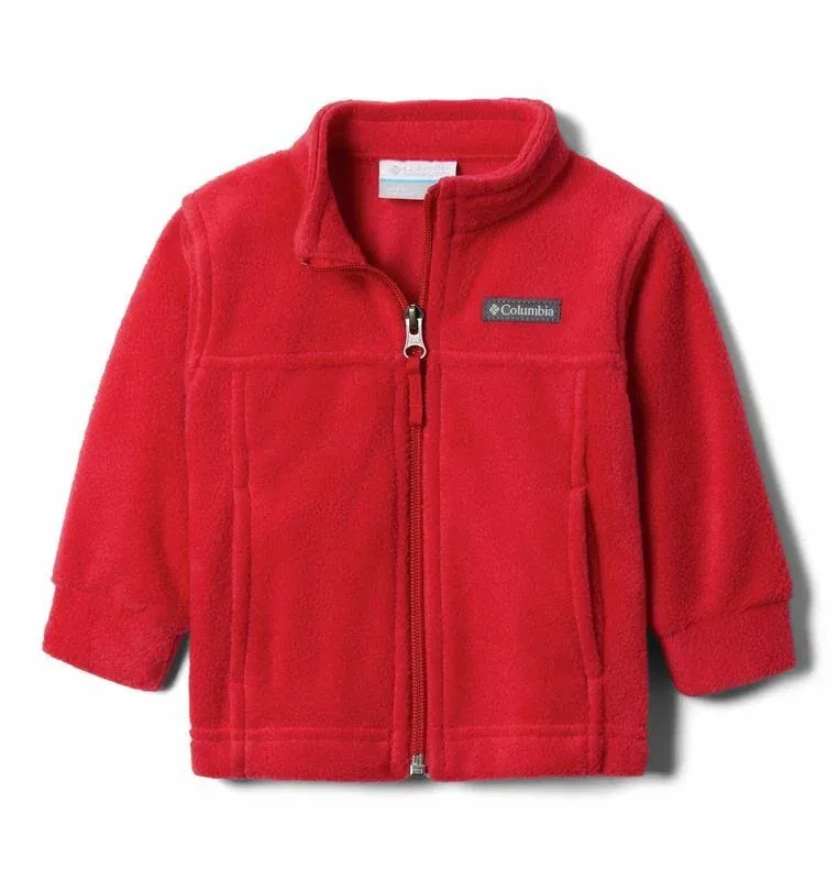 Columbia Infant Steens MT II Fleece Jacket, Size: 3-6 Months, Mountain Red