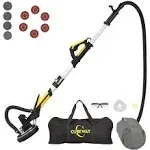 Drywall Sander with Vacuum, Labor-Saving Handle and Unique Fixture for Ceilin...