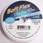 Soft Flex Sfw14sat Wire 21strand .014&#034; Diameter 30&#039;/pkgsatin Silv