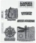 Stampers Anonymous Cling Stamps 7"X8.5"