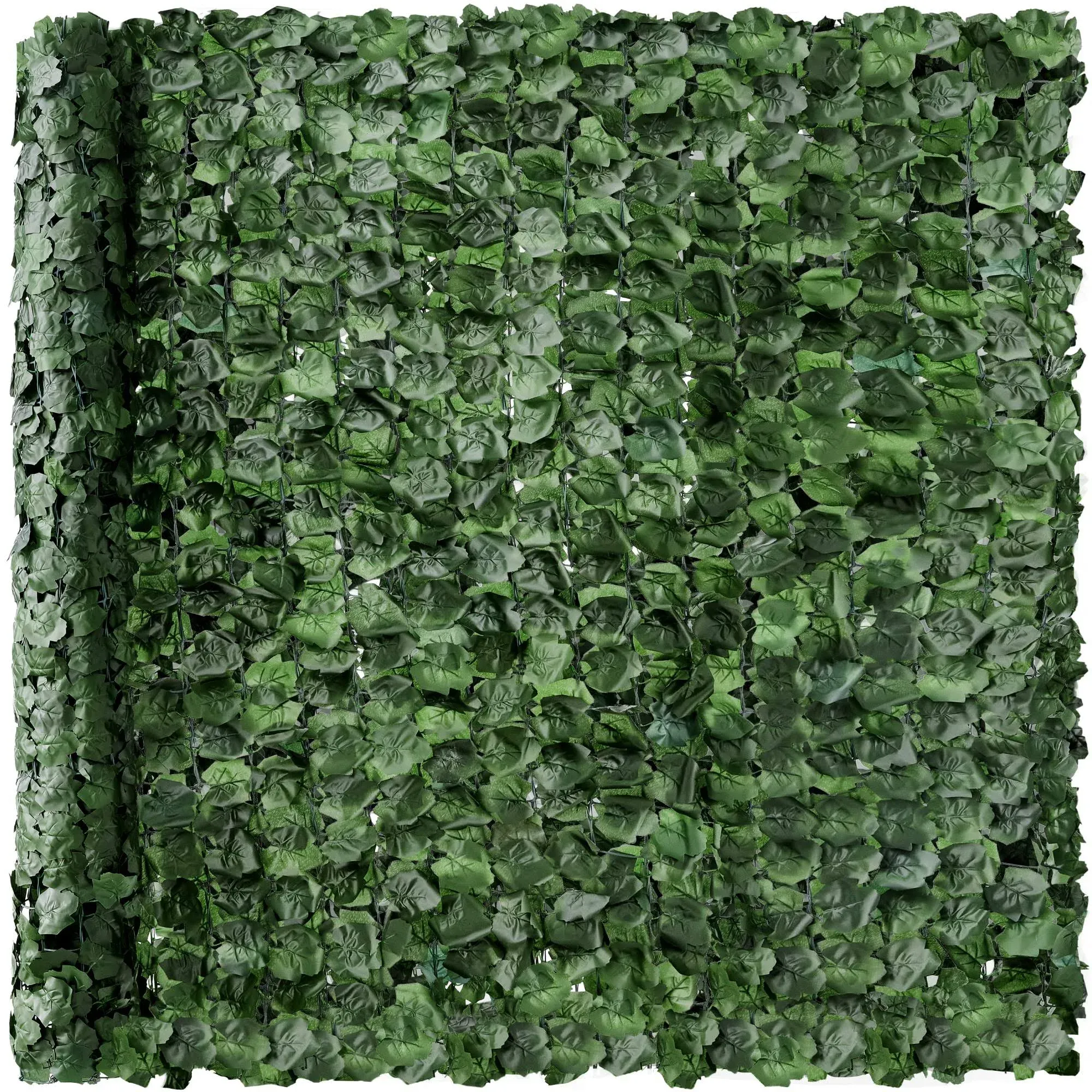 Best Choice Products 94x59in Artificial Faux Ivy Hedge Privacy Fence Screen for Outdoor Decor, Garden, Yard - Green