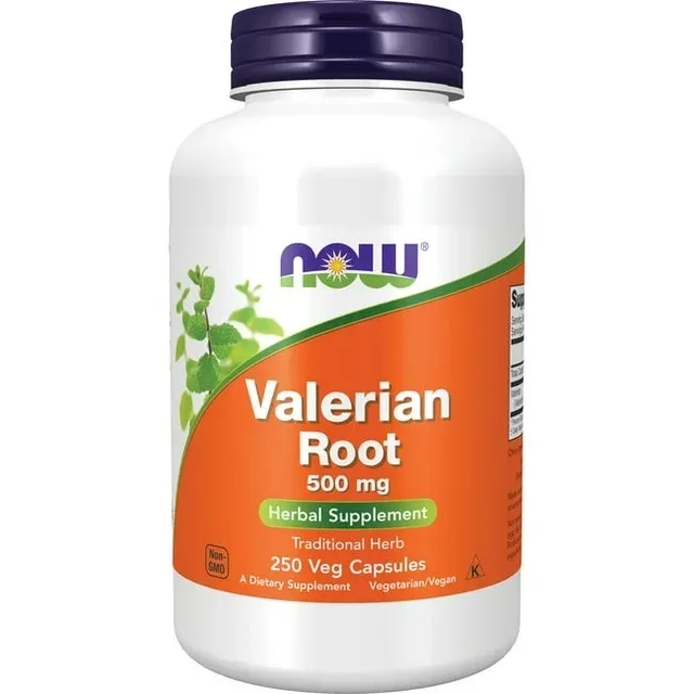 NOW Supplements, Valerian Root (Valeriana officinalis) 500 mg, Herbal Supplement, 250 Veg Capsules