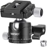 Neewer 28MM Low-Profile Tripod Ball Head 360°Panoramic for DSLR Cameras Tripods