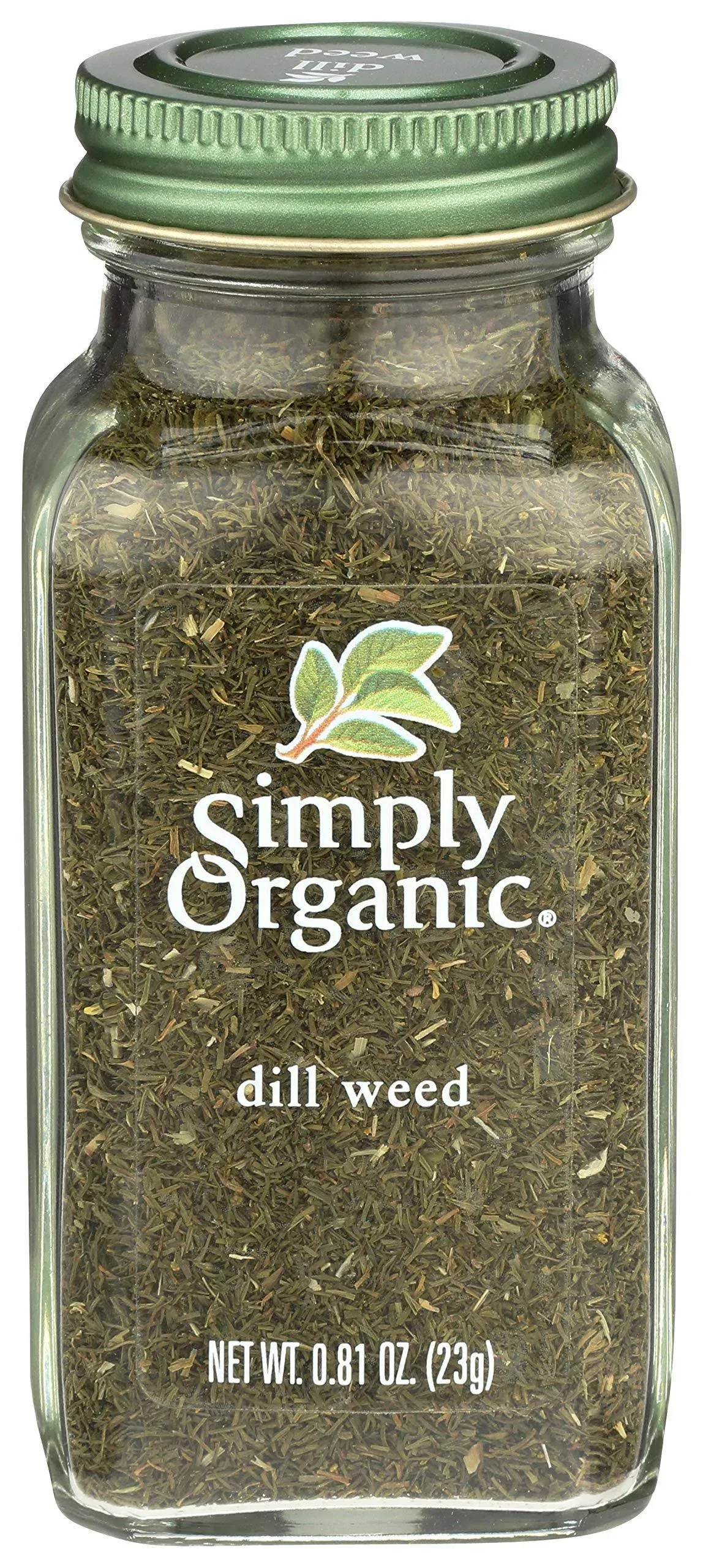 Simply Organic Dill Weed 0.81 oz (23 g)