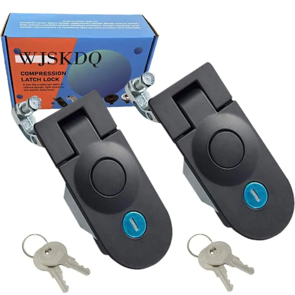 2 Pack Adjustable Sealed Large Lever Hand Operated Compression Latches