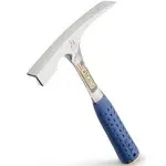 "Estwing E3-24BLC Bricklayer's/Mason's Hammer 24 oz Forged Steel Handle with Shock Reduction Grip"