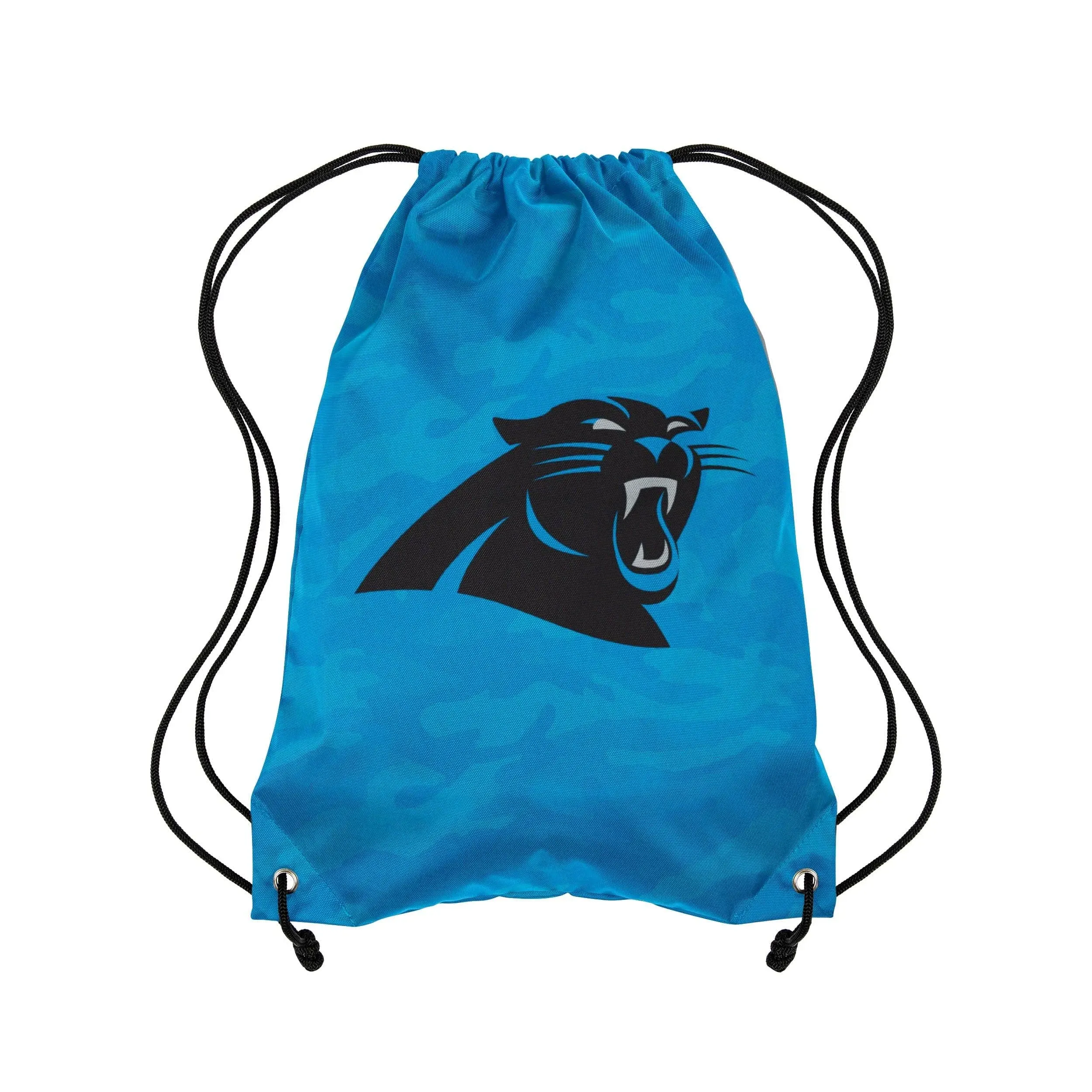 FOCO Carolina Panthers NFL Big Logo Drawstring Backpack