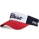 Titleist JAPAN Tour Perfomance Model Golf Visor Cap New TH8VTPS Navy Red New