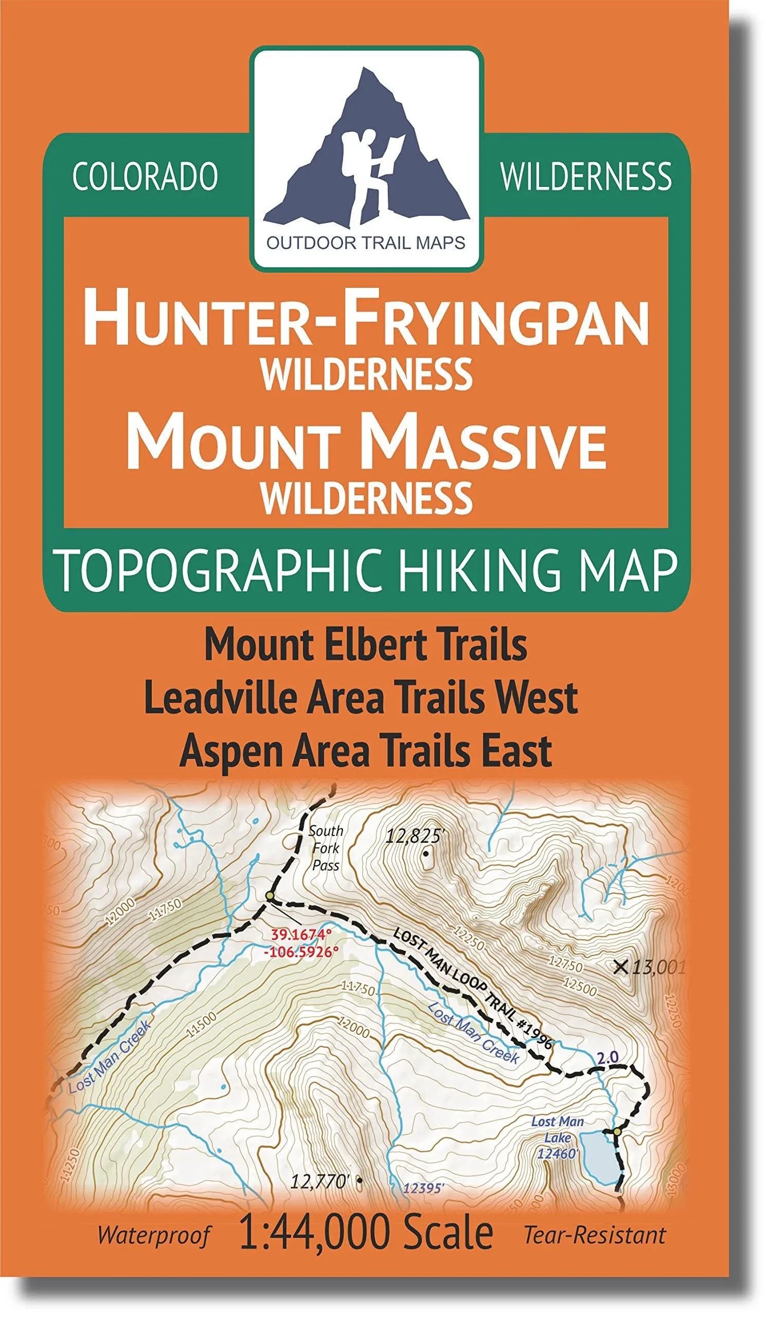 Hunter-Fryingpan / Mount Massive Wilderness 1:44k